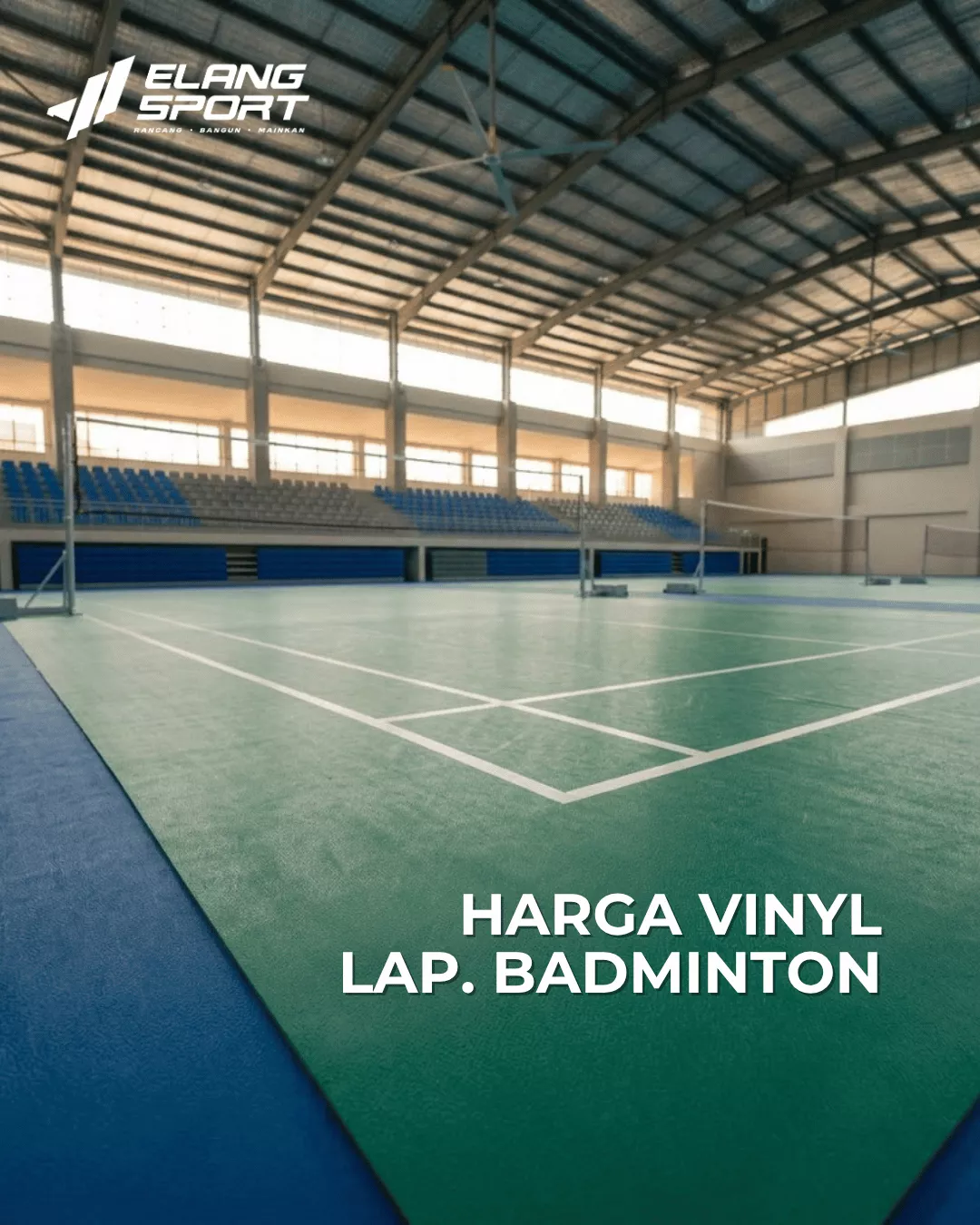 harga vinyl lapangan badminton 1