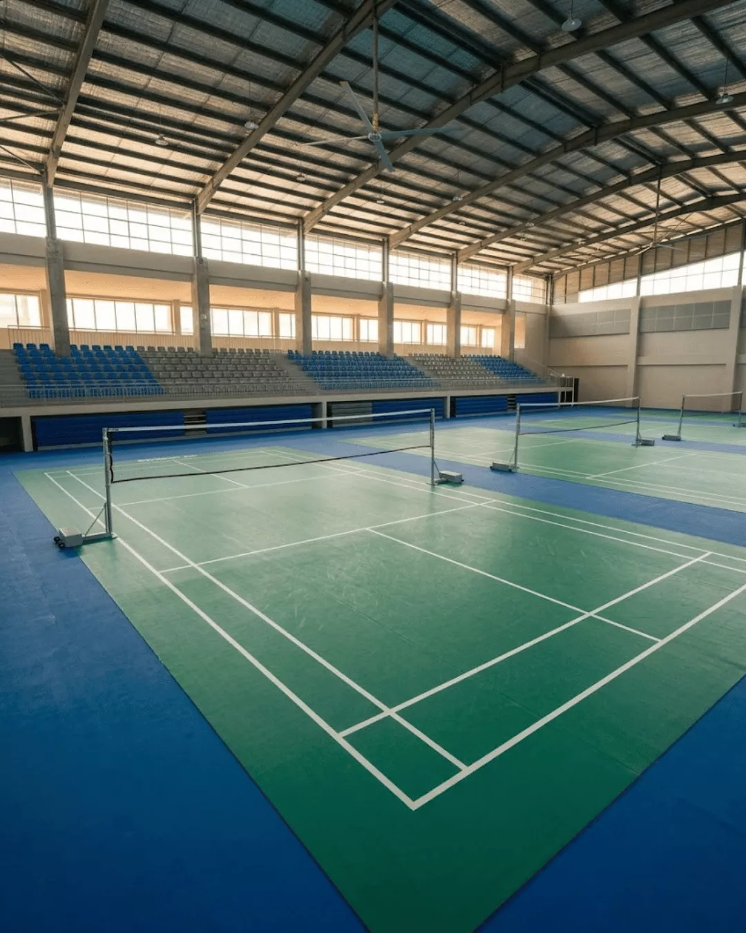 harga vinyl lapangan badminton 2