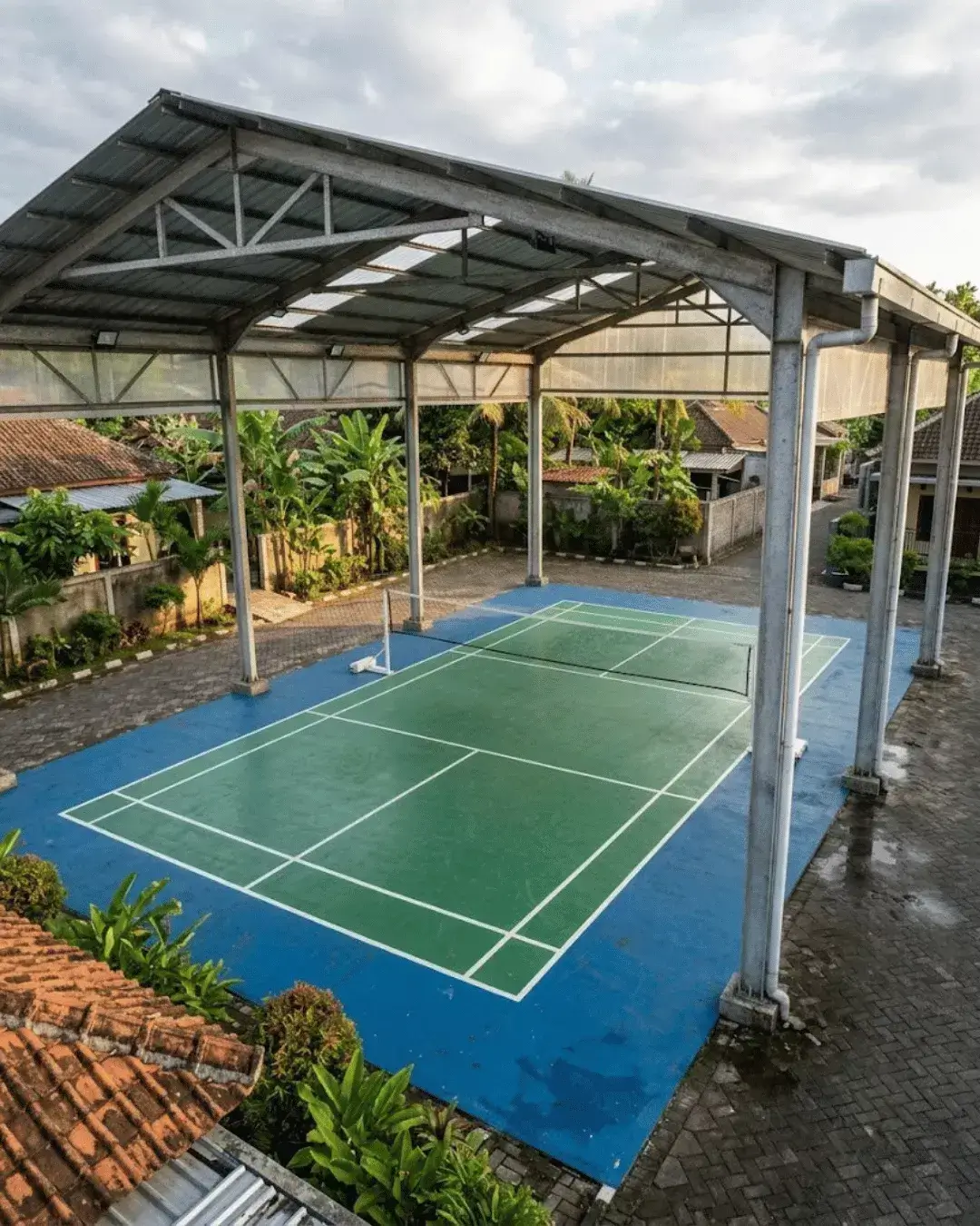 jual lapangan badminton 2