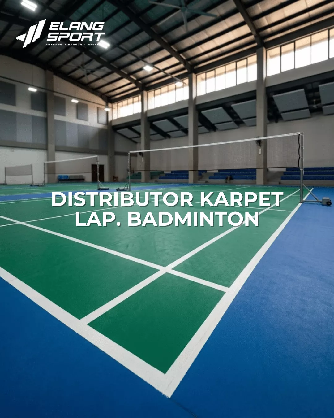 karpet lapangan badminton 1