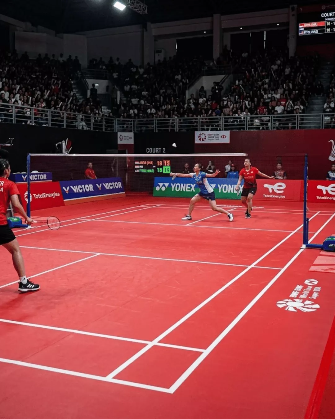 lantai badminton portable 3
