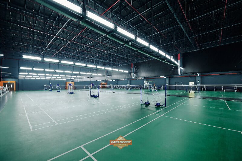 rincian biaya pembuatan lapangan badminton indoor