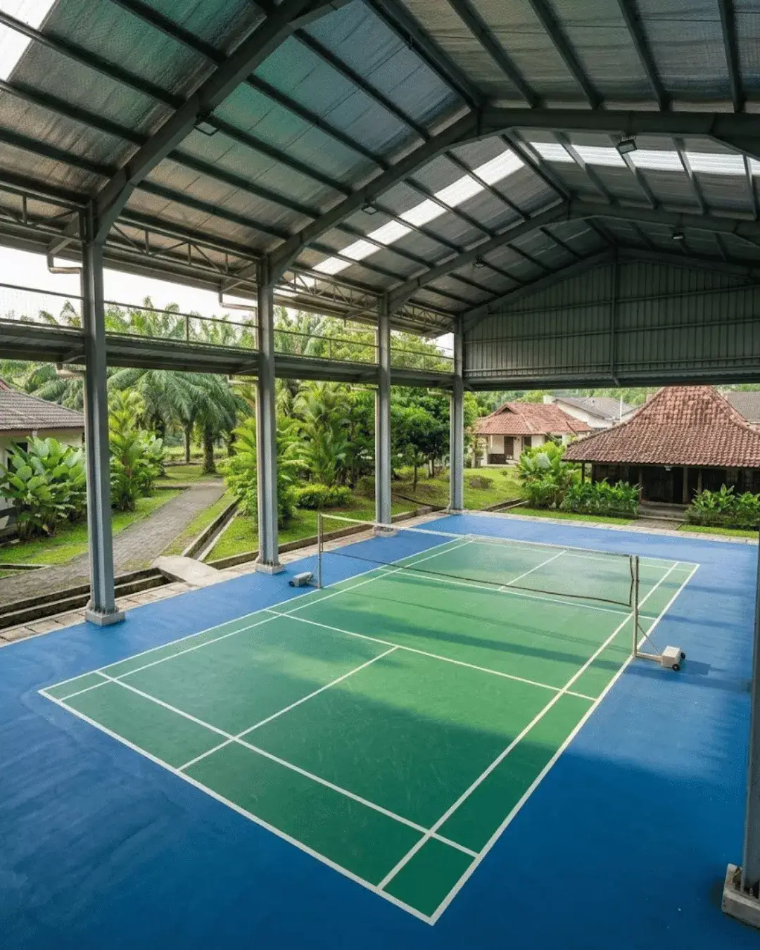 kontraktor pemasangan karpet badminton 3