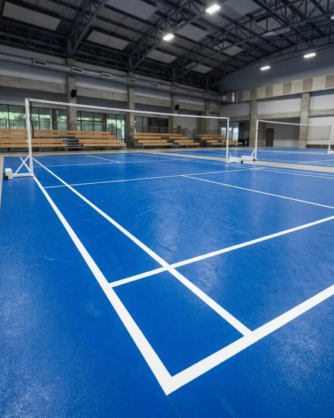 harga bikin lapangan badminton 3