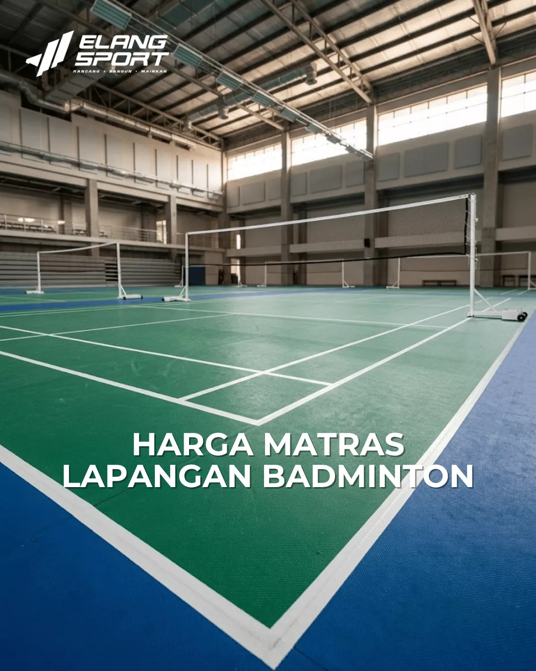 harga matras lapangan badminton 1