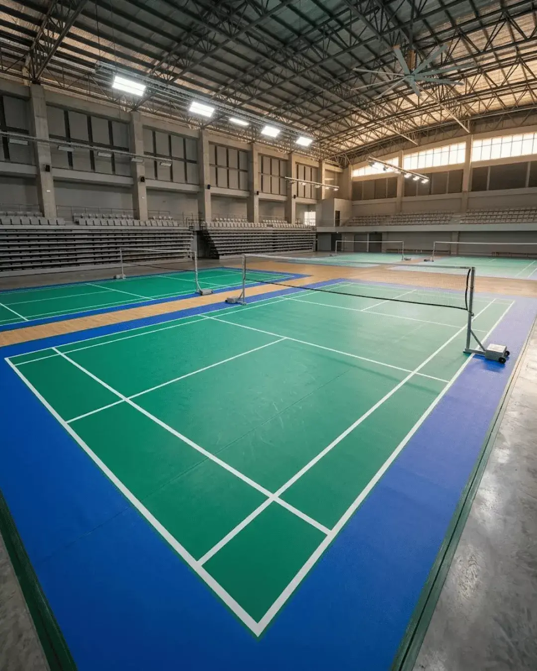 harga matras lapangan badminton 2