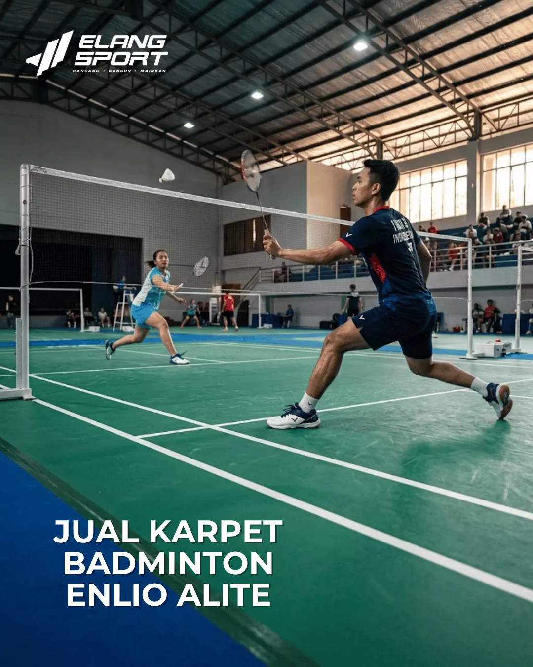 karpet badminton enlio alite 1