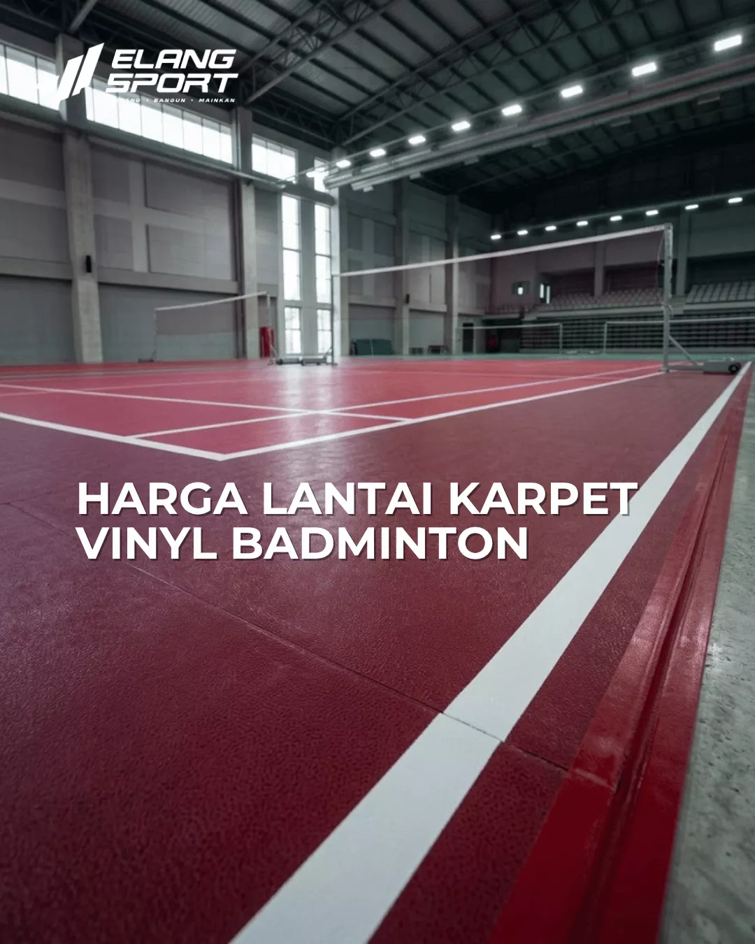 harga lantai karpet vinyl badminton 1