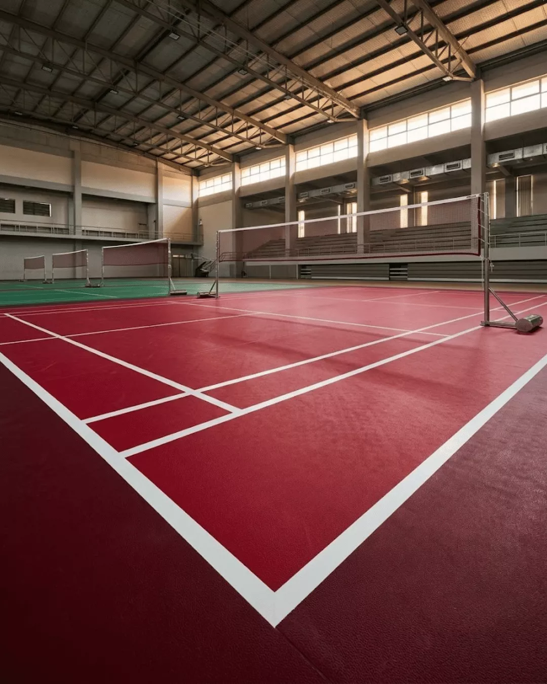 harga lantai karpet vinyl badminton 3