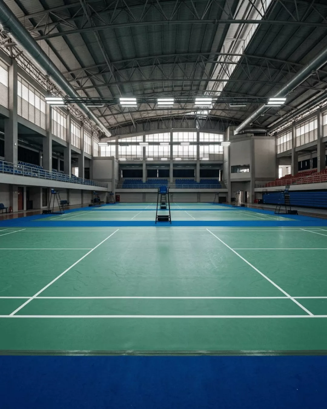 harga lapangan badminton portable 3