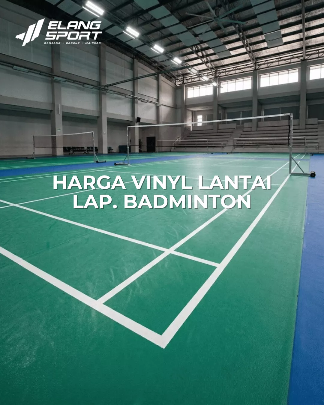 harga vinyl lantai lapangan badminton 1