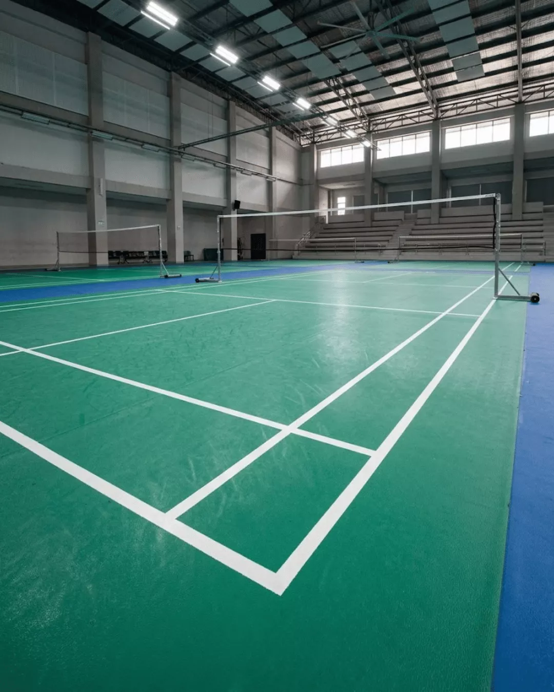 harga vinyl lantai lapangan badminton 3