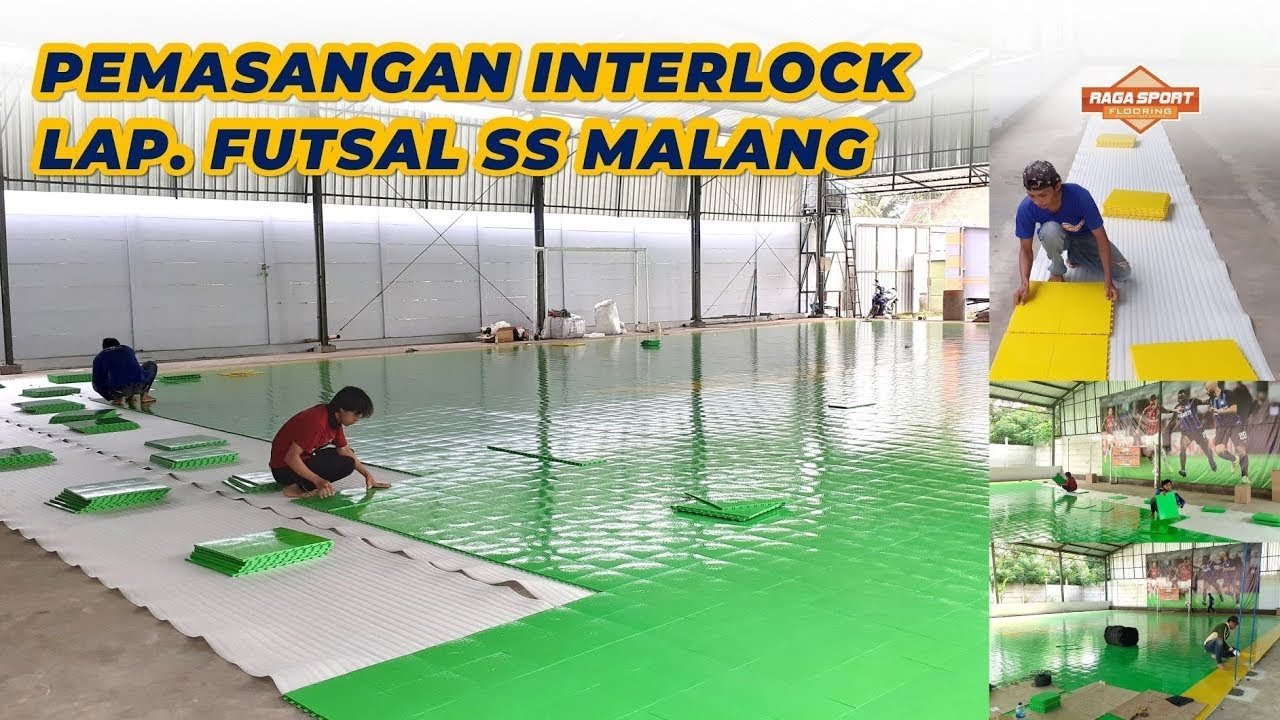 Jasa Kontraktor Interlock Futsal Terbaik di Malang Raya