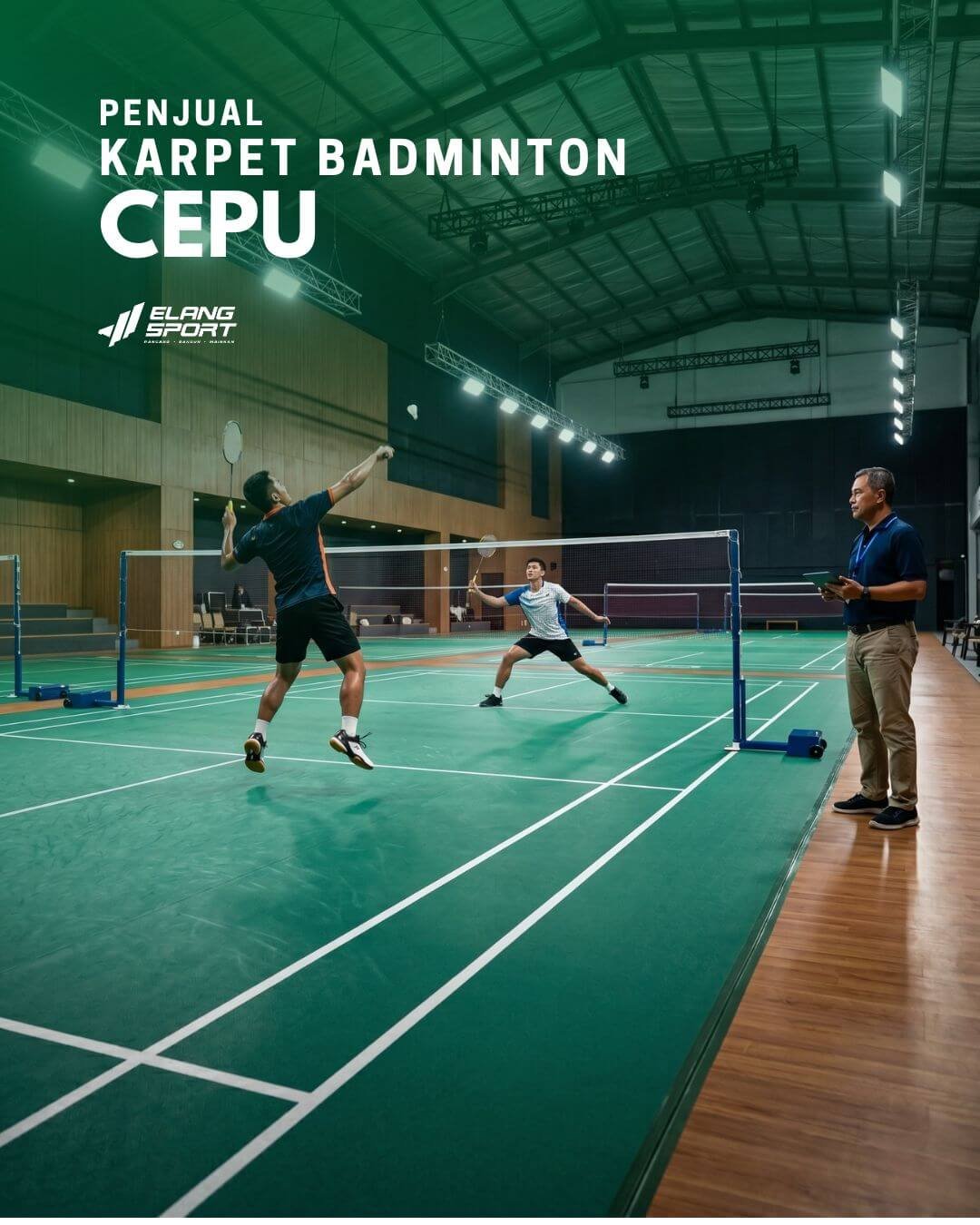 jual karpet badminton cepu
