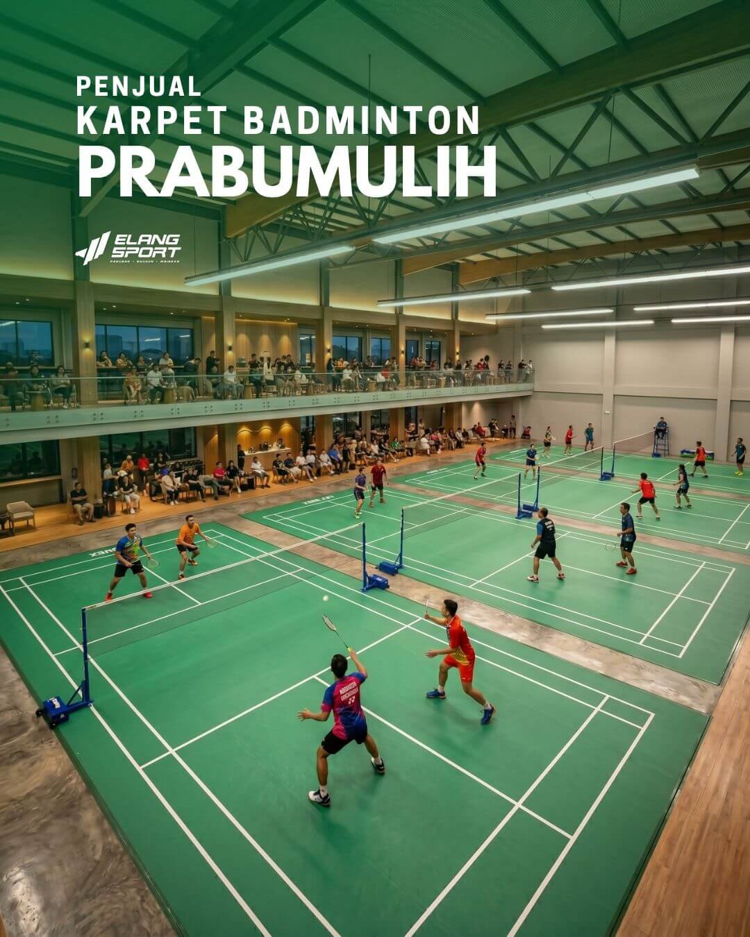 jual karpet badminton prabumulih