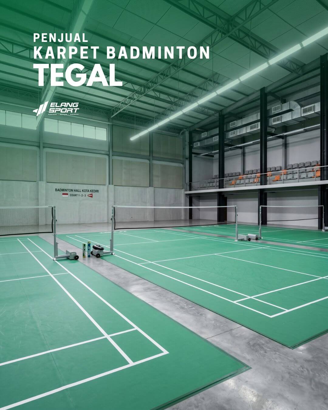 jual karpet badminton tegal
