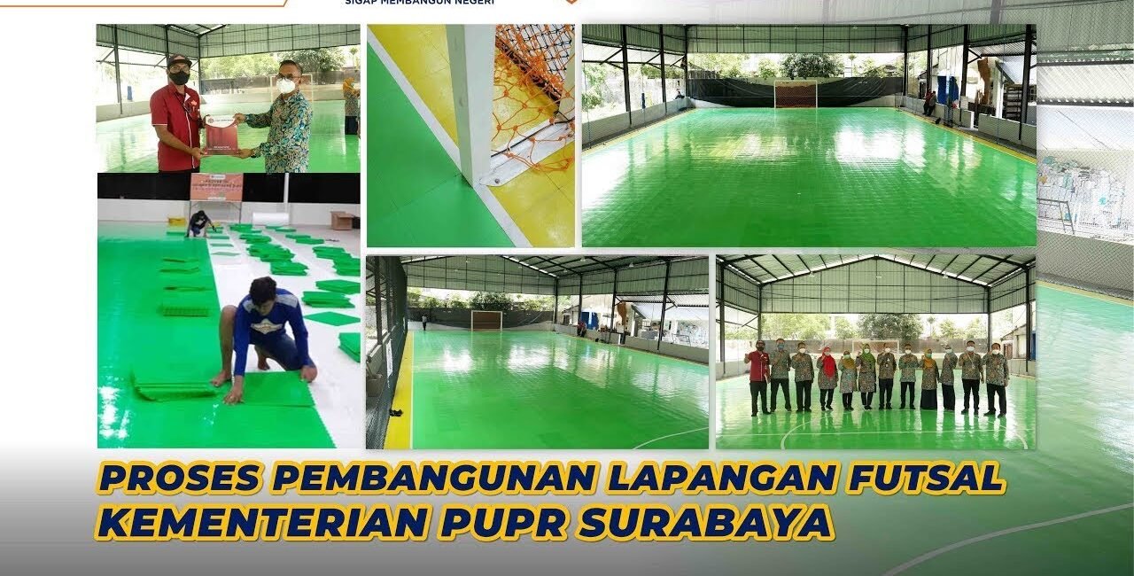 Jual Lapangan Futsal Interlock Terbaik di Surabaya