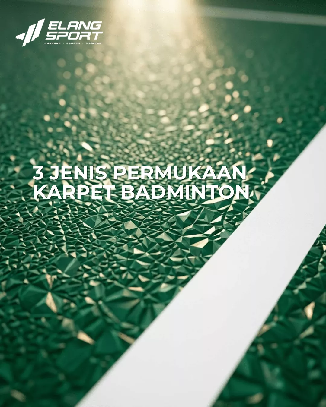 permukaan karpet badminton 1