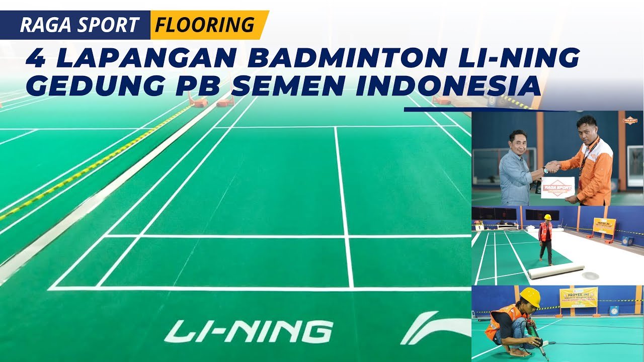 Jasa Pembuatan Lapangan Badminton Terbaik di Gresik