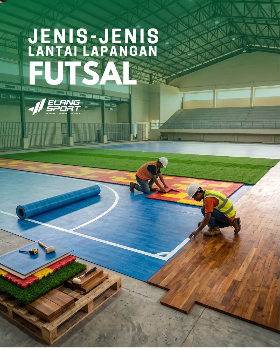 jenis jenis lapangan futsal