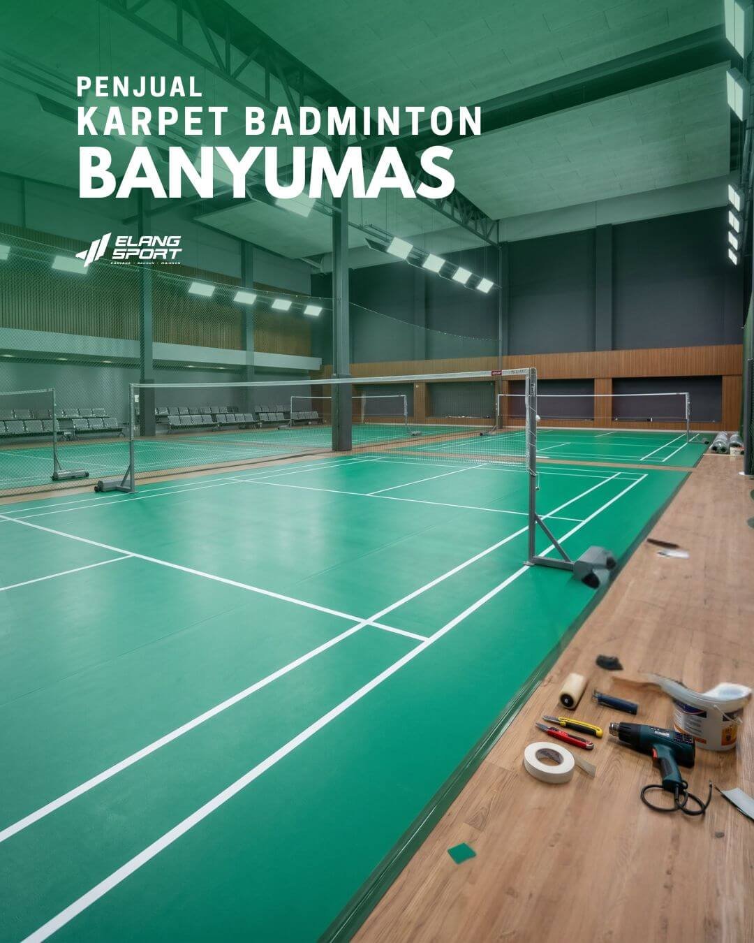 jual karpet badminton banyumas