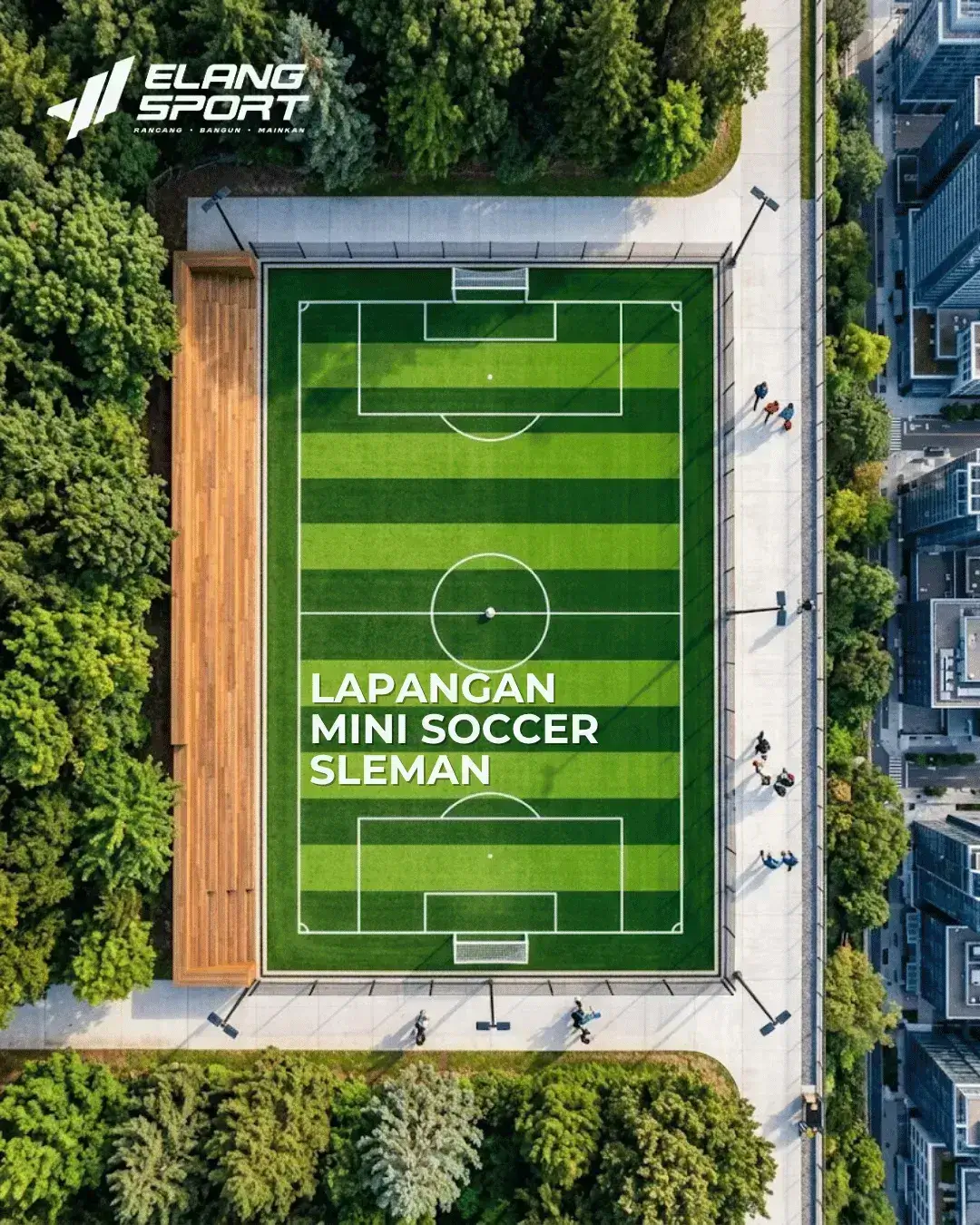 pembuatan lapangan mini soccer Sleman 1