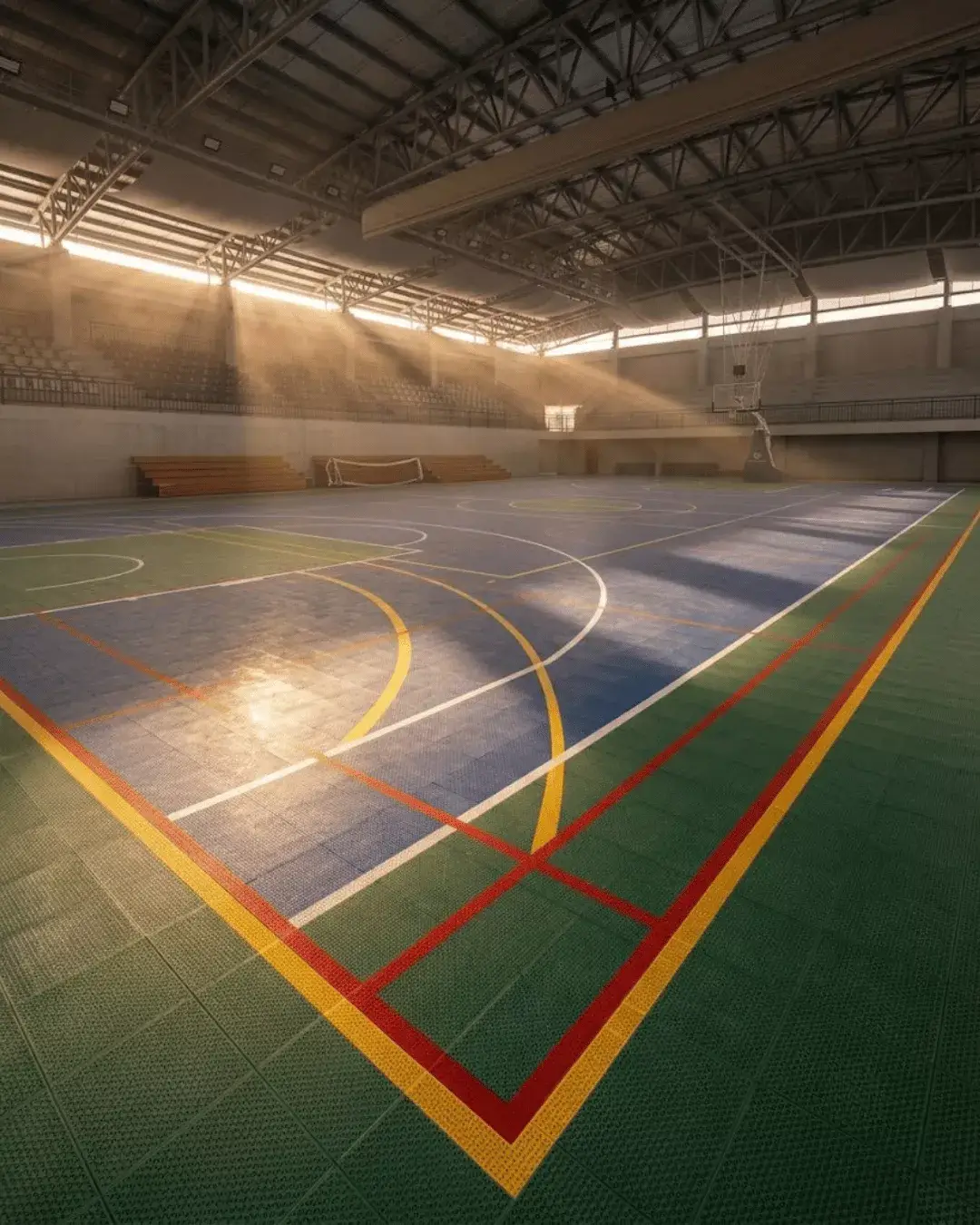 pembuatan lapangan multiffungsi 3