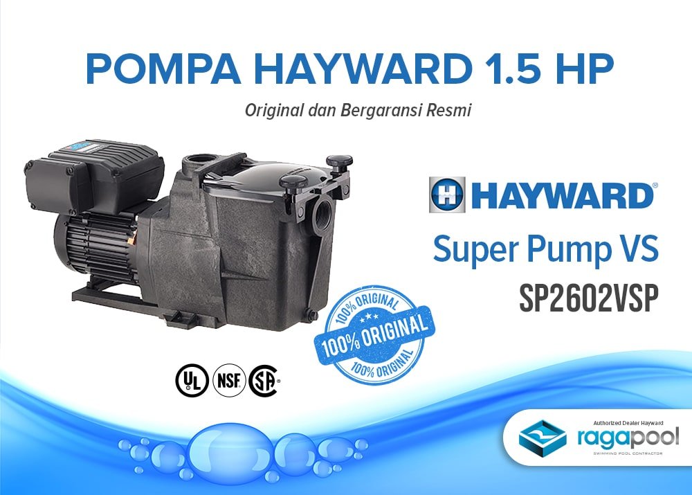 jual pompa Hayward Super Pump VS SP2602VSP