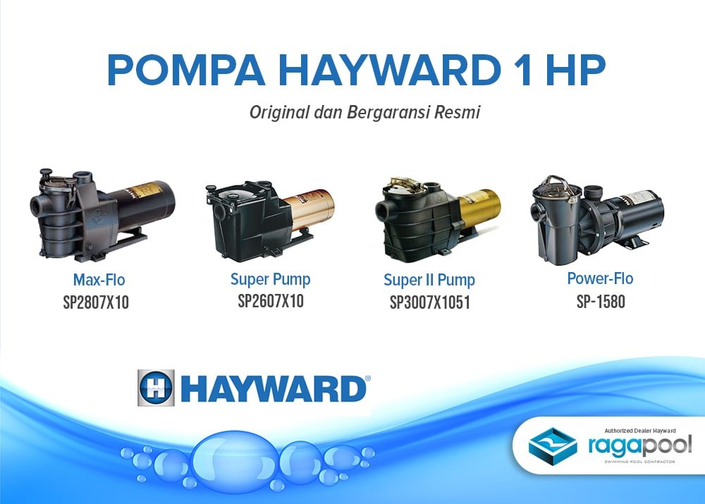 Jual Pompa Hayward 1 HP Original