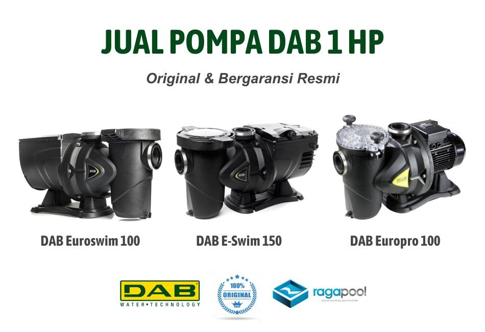 jual pompa kolam renang dab 1 hp