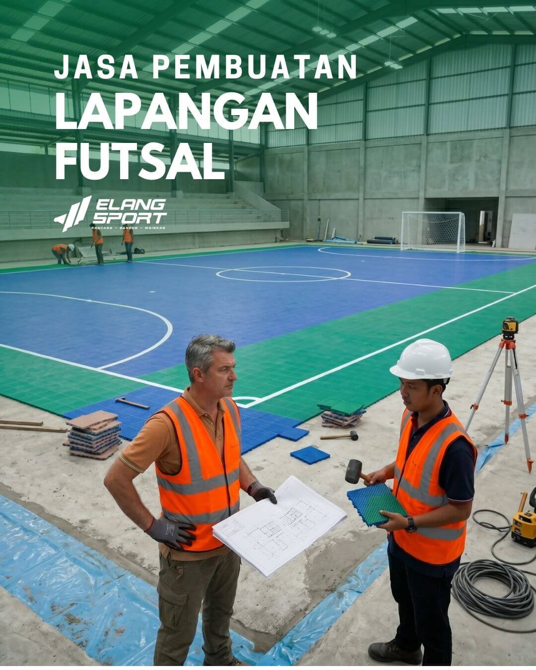 jasa pembuatan lapangan futsal