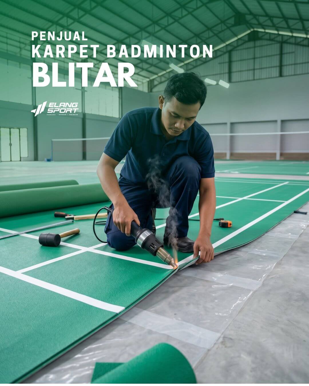 jual karpet badminton