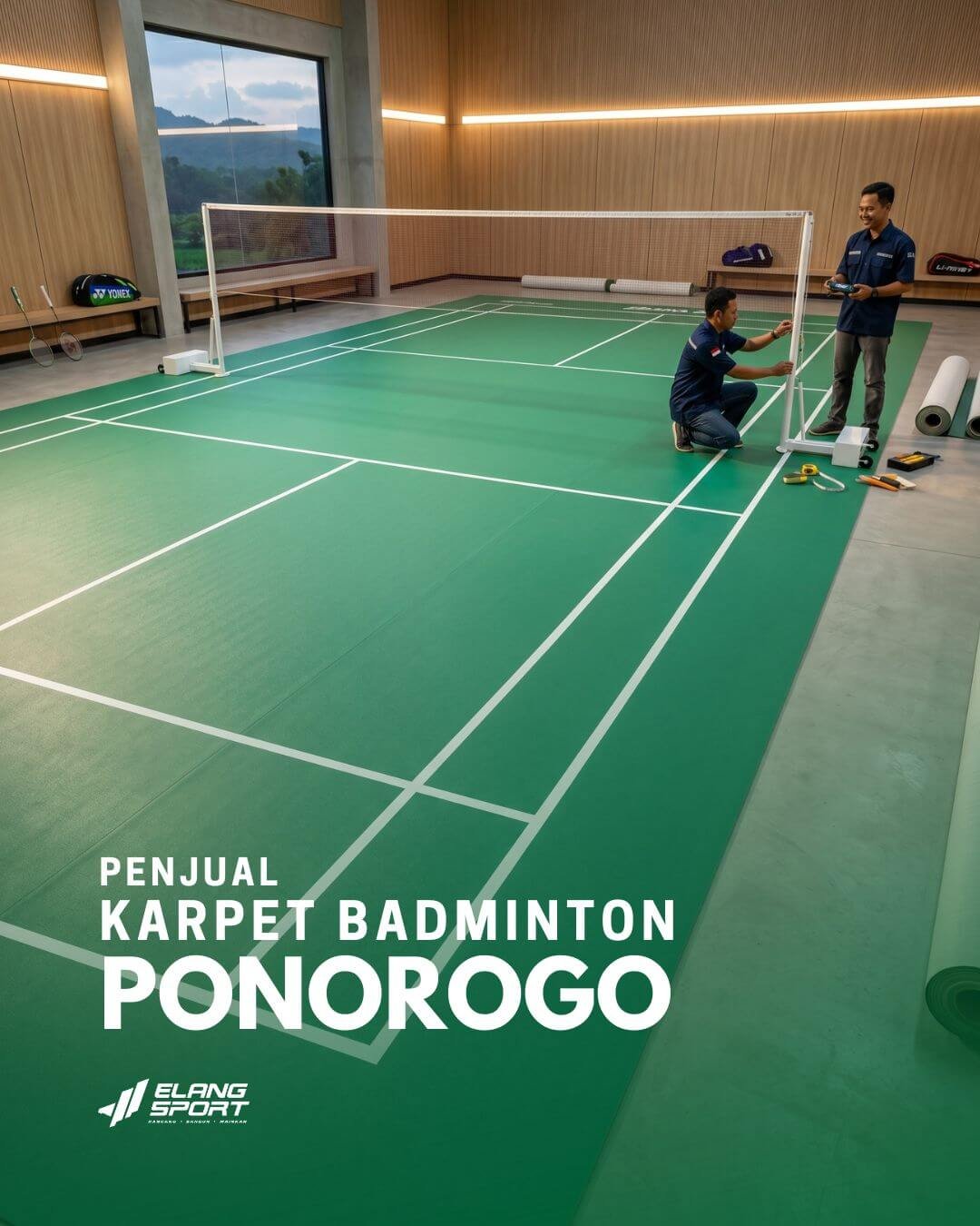 jual karpet badminton ponorogo