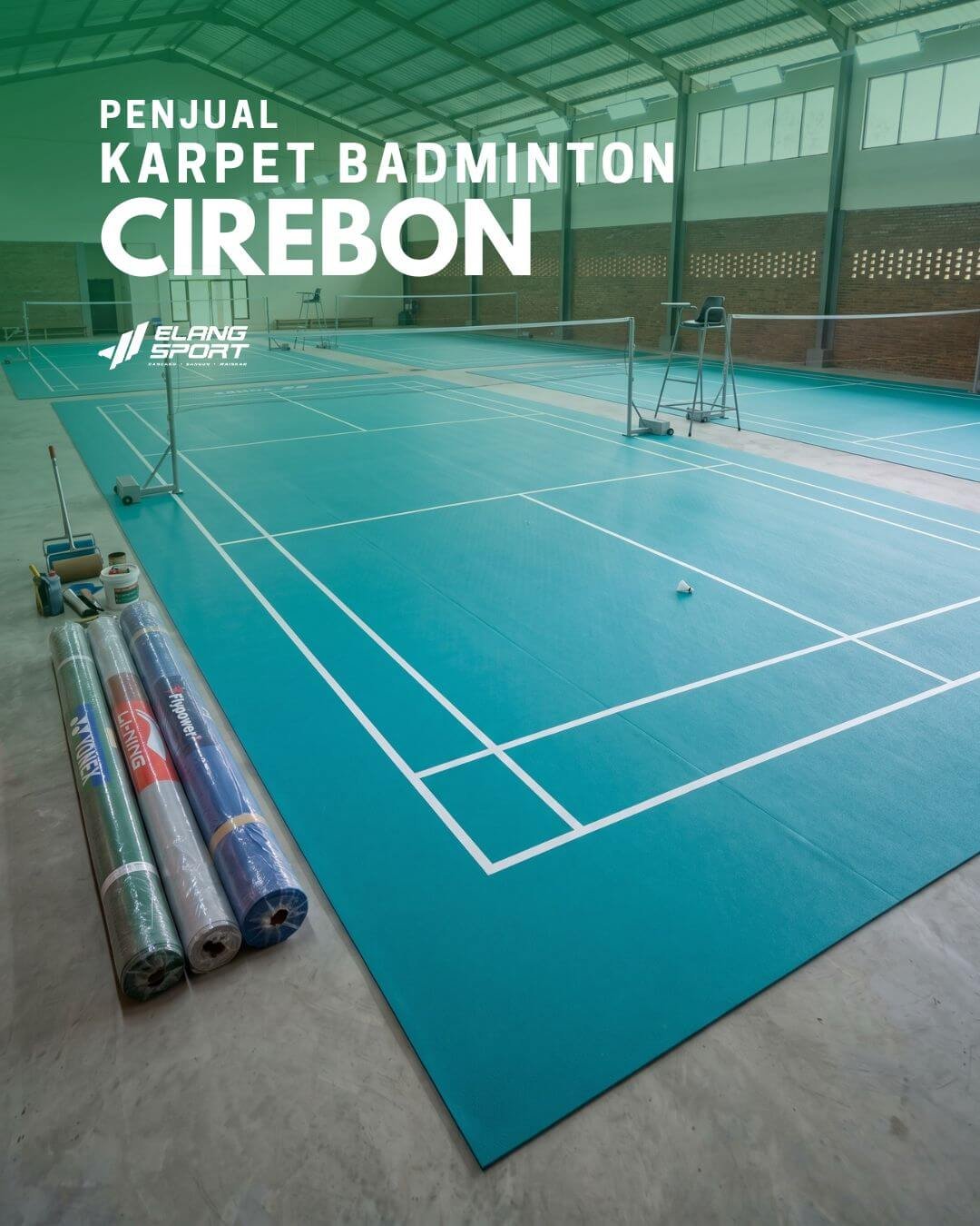 jual karpet badminton