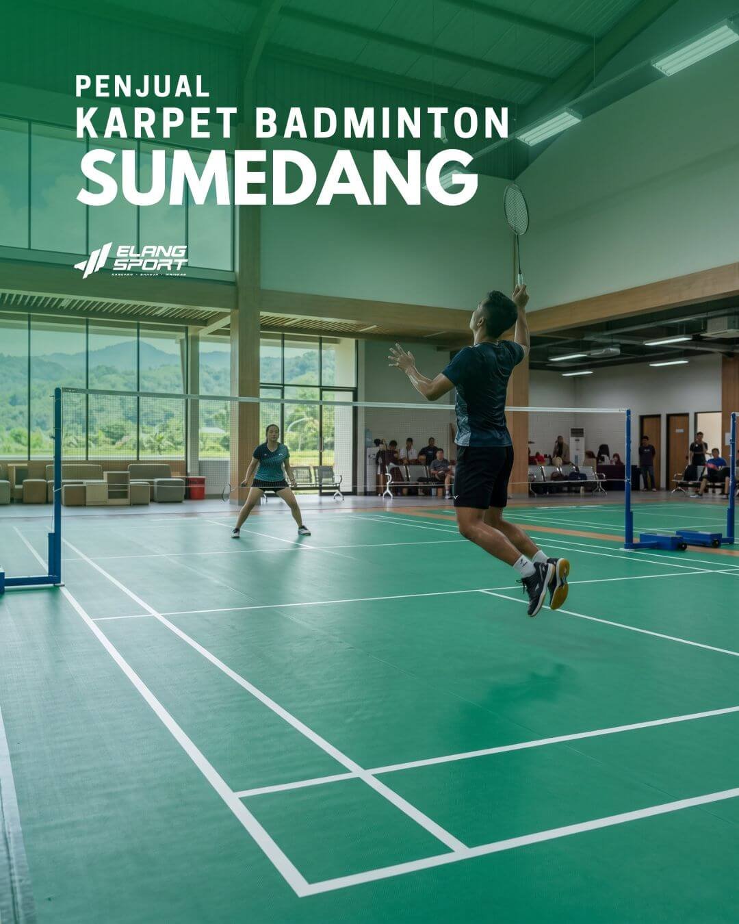 jual karpet badminton sumedang