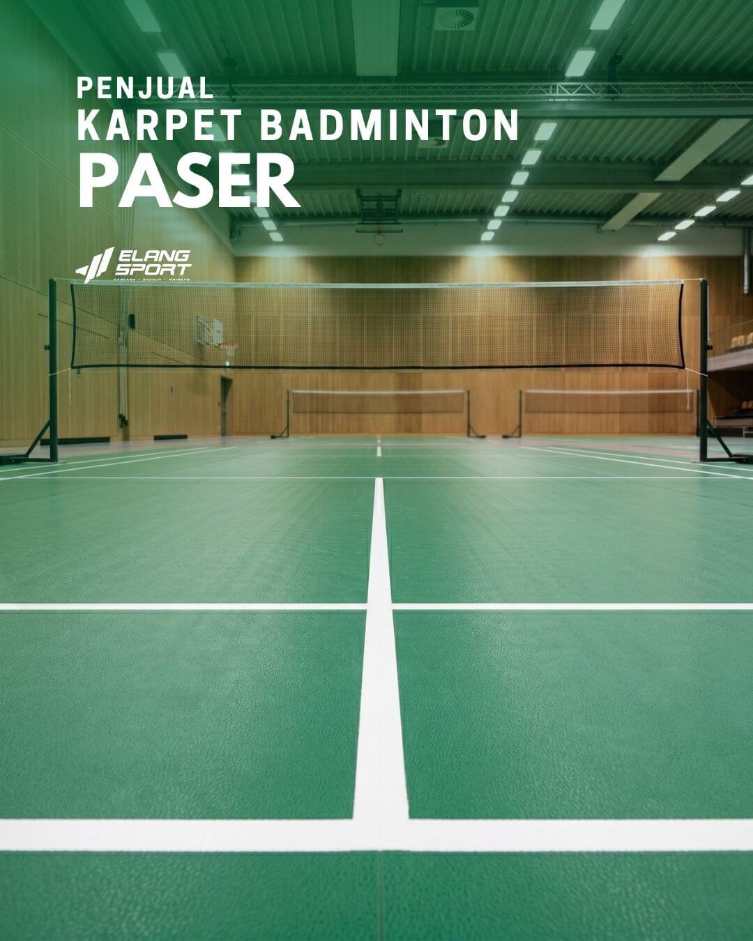 jual karpet badminton paser