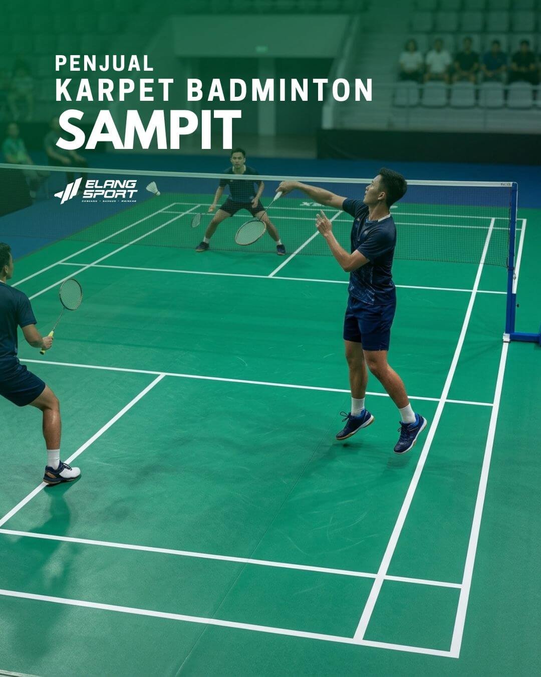 jual karpet badminton sampit