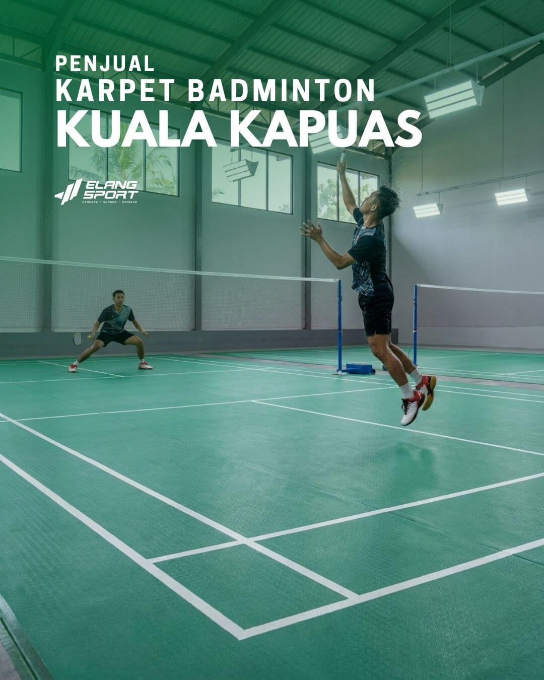 jual karpet badminton kuala kapuas