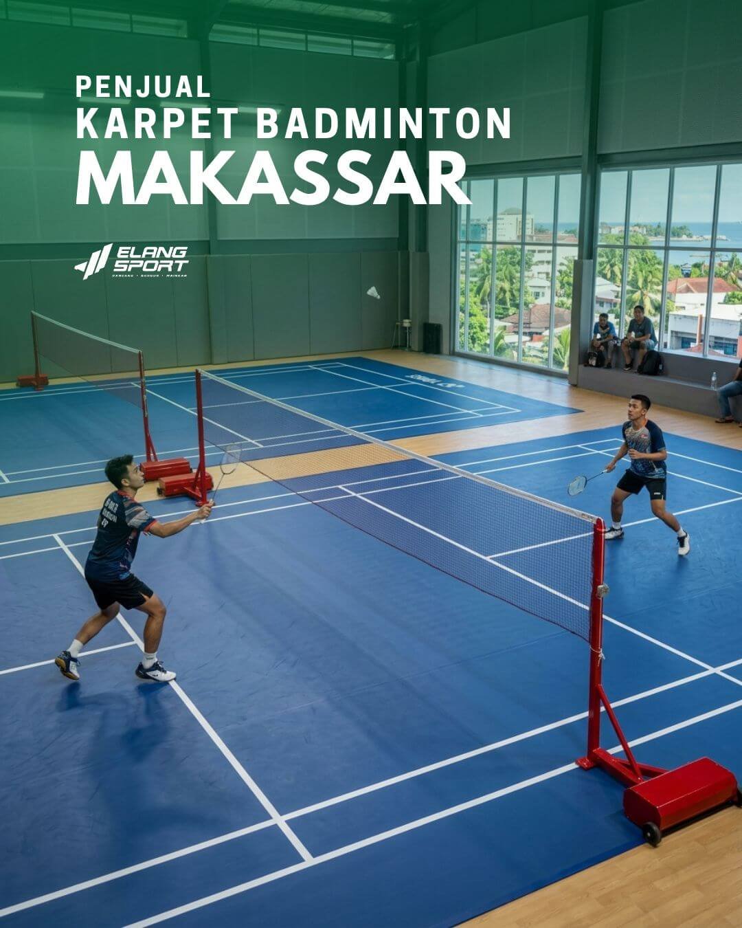 jual karpet badminton makassar
