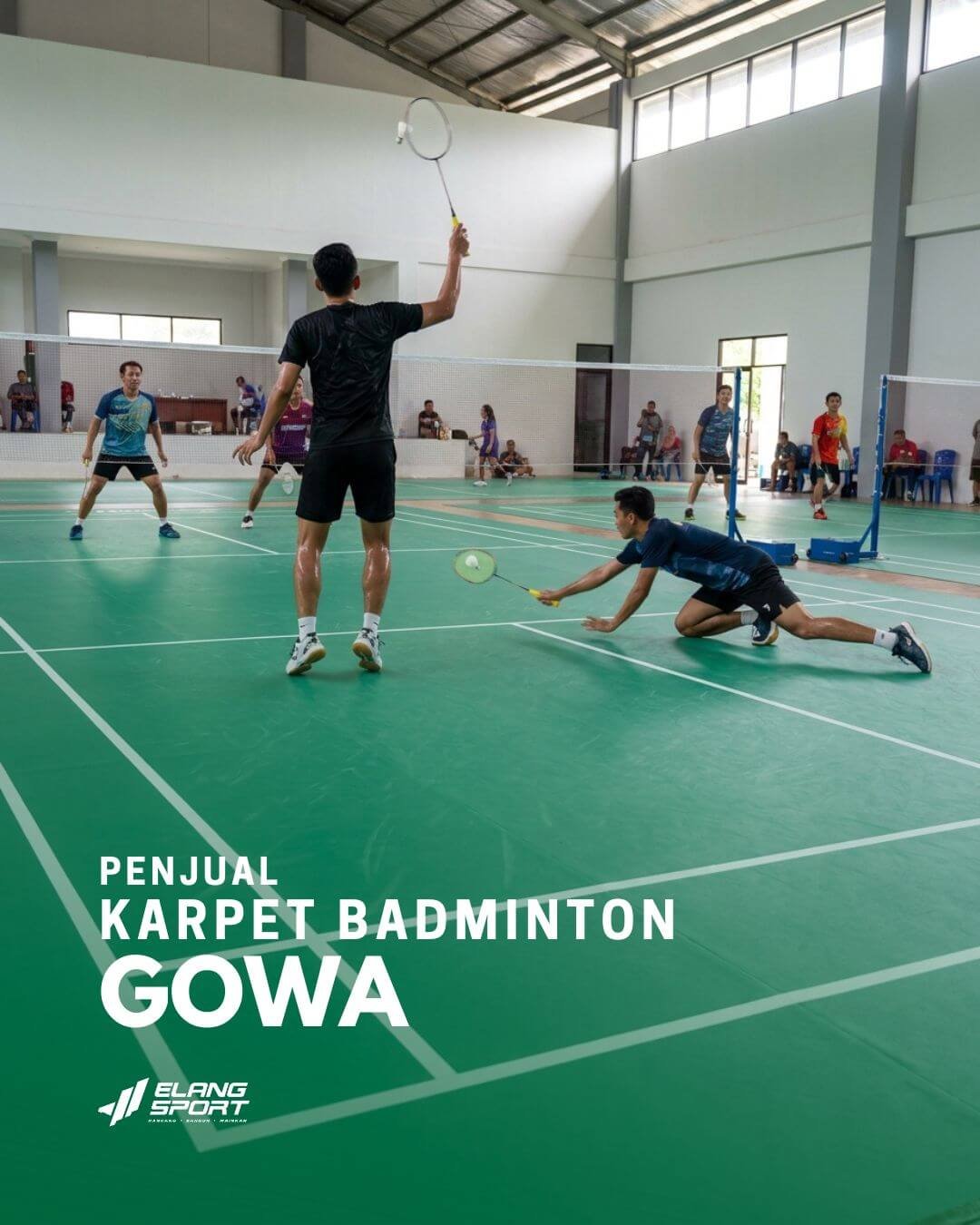 jual karpet badminton gowa