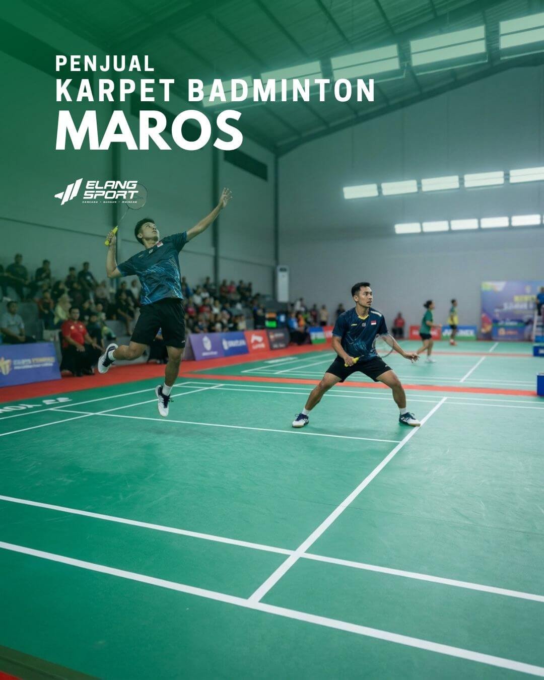 jual karpet badminton maros