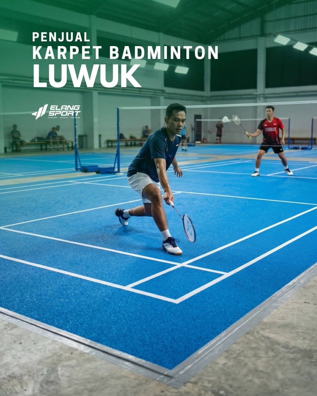 jual karpet badminton luwuk