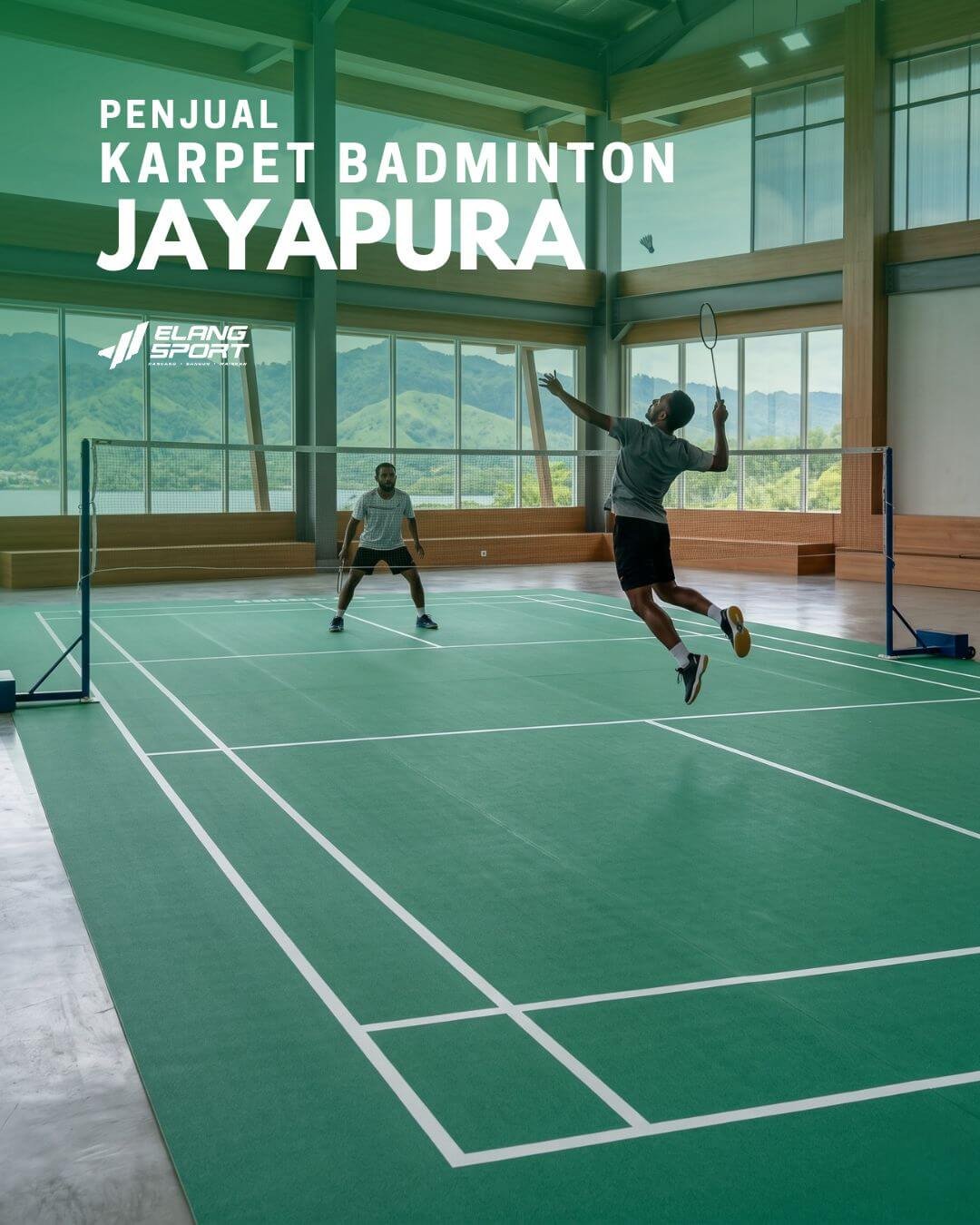 jual karpet badminton jayapura