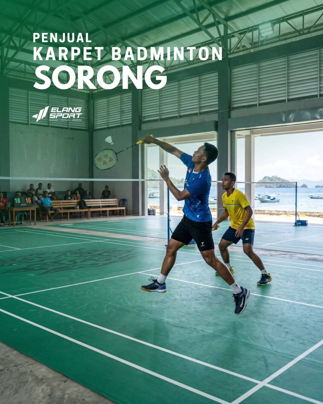 jual karpet badminton sorong