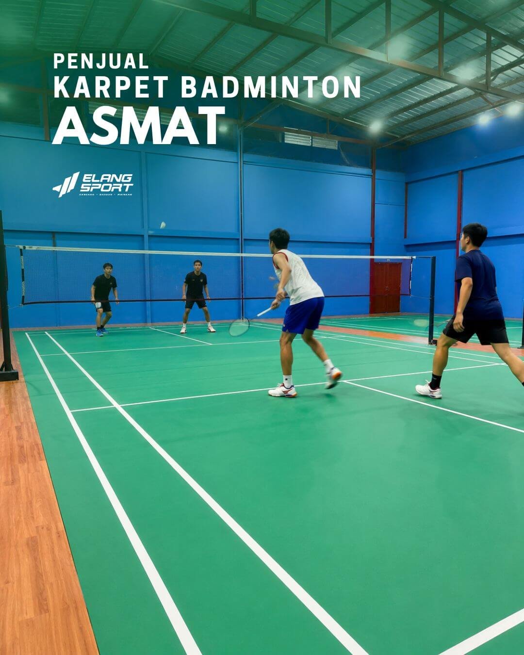 jual karpet badminton asmat