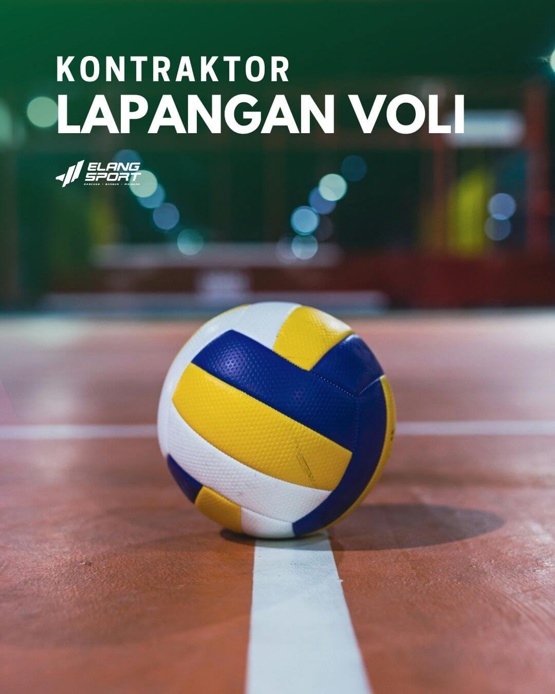 kontraktor lapangan voli