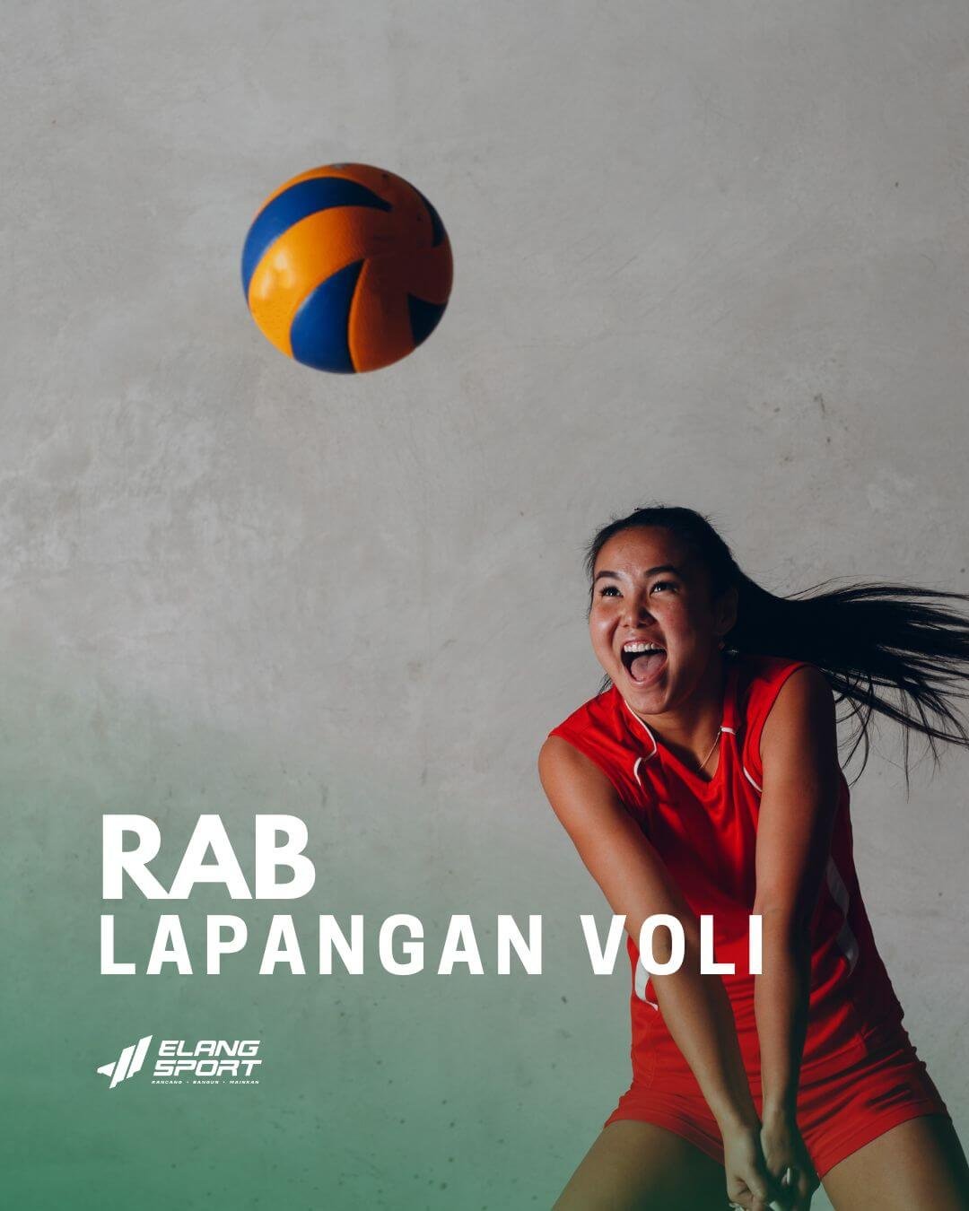 rab lapangan voli