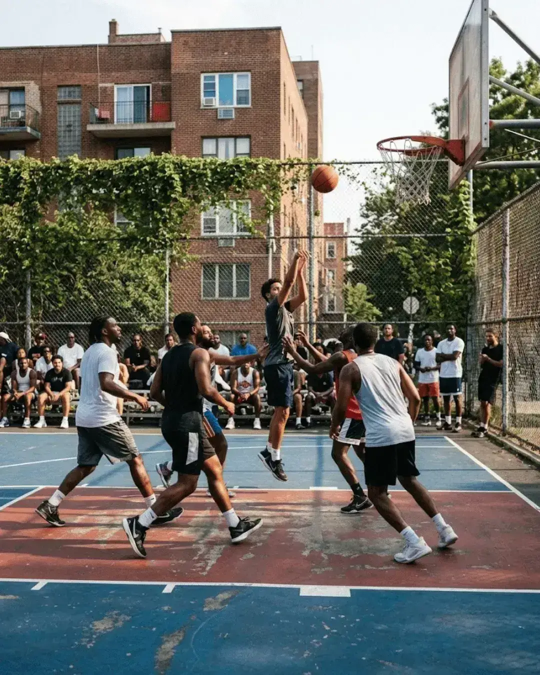 lapangan basket outdoor plexipave 3