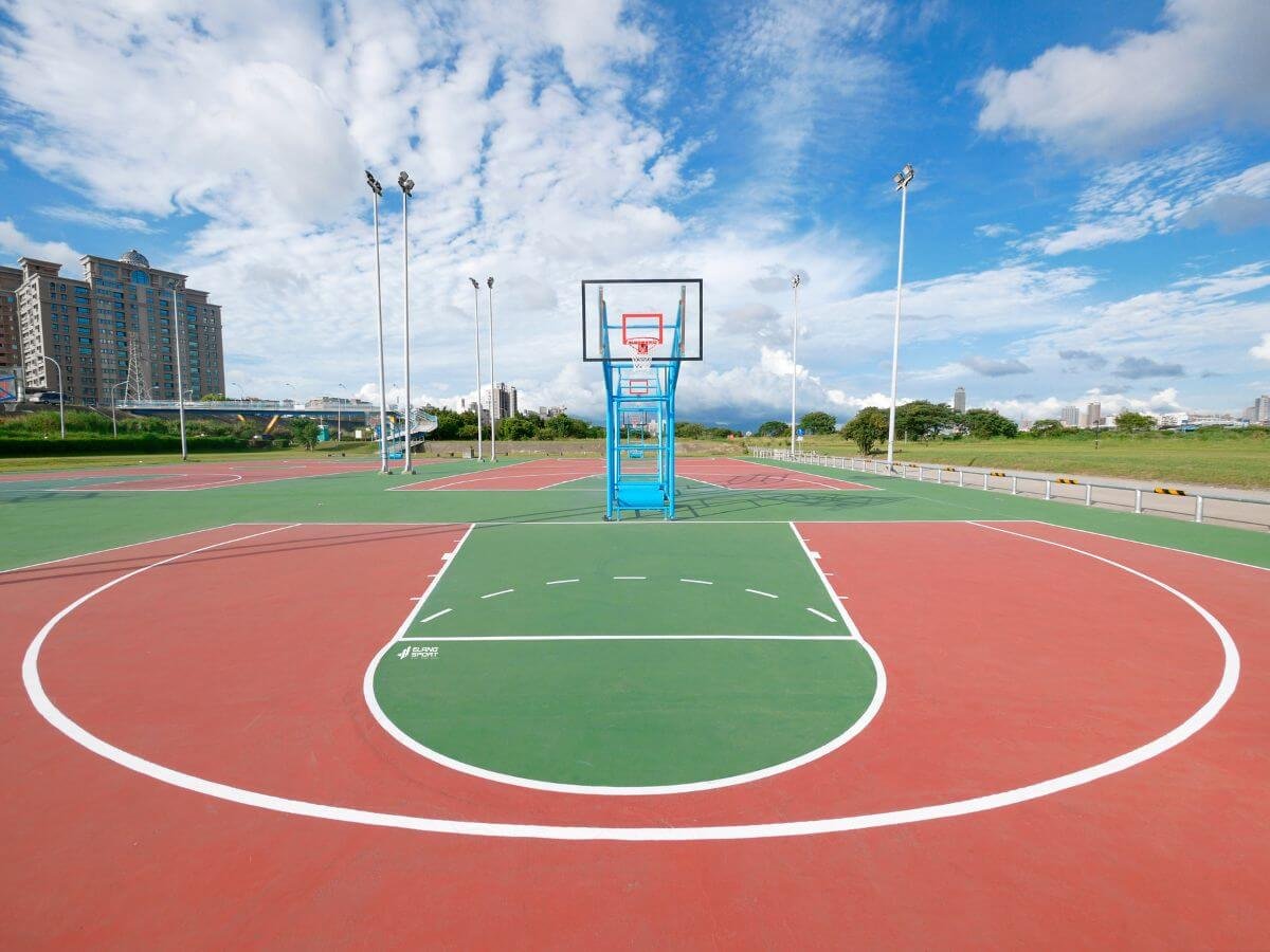 Jasa Pengecatan Lapangan Basket Elang Sport