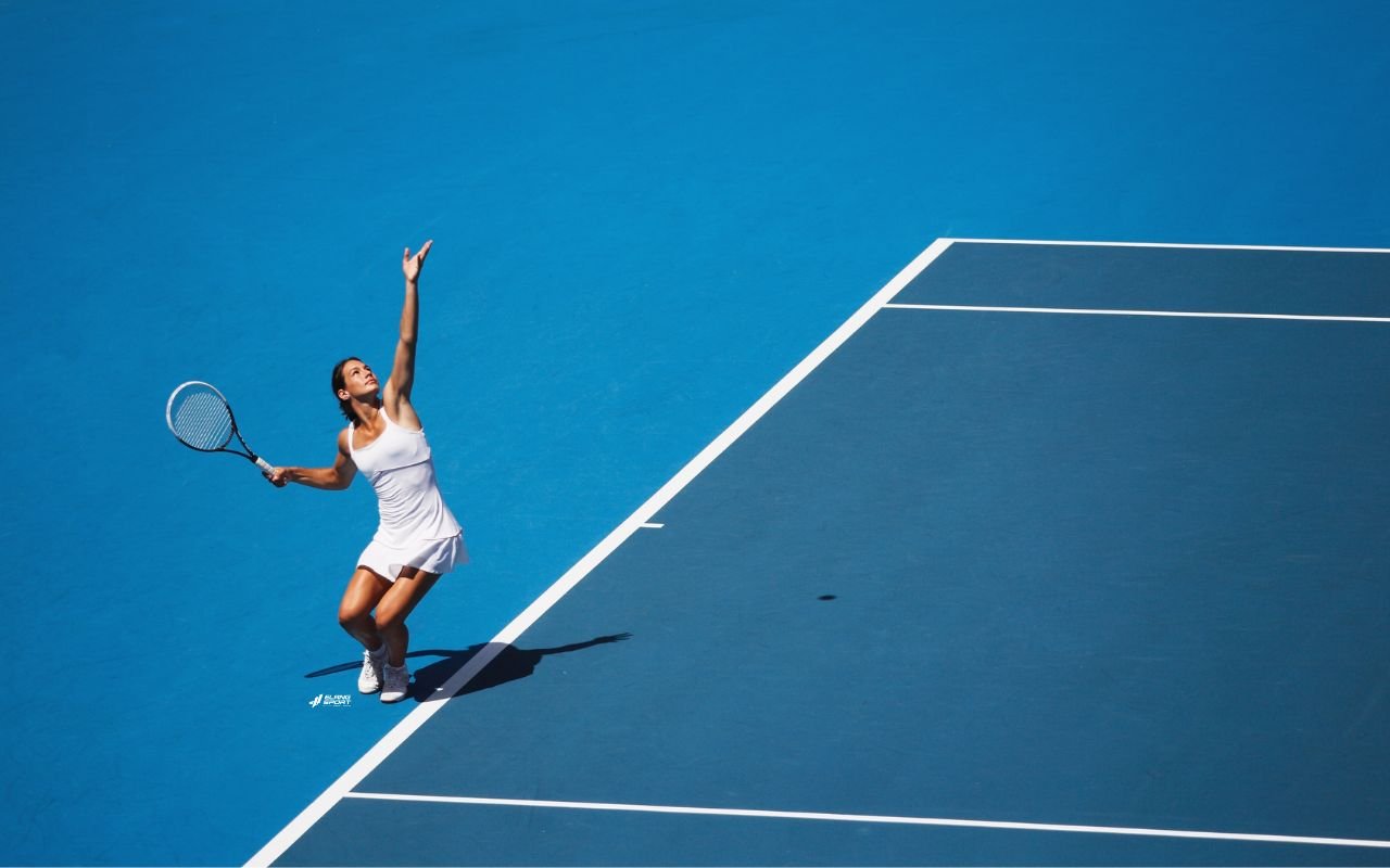 Jasa Pengecatan Lapangan Olahraga Tenis Elang Sport
